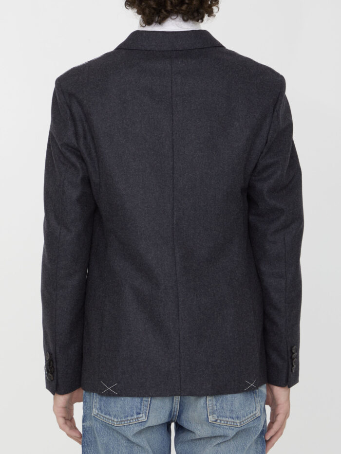 Tonello Anthracite flannel jacket