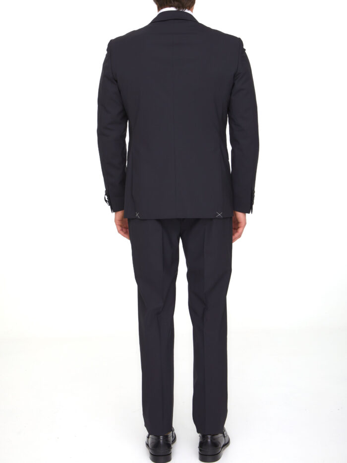 Tonello Black wool two-piece suit