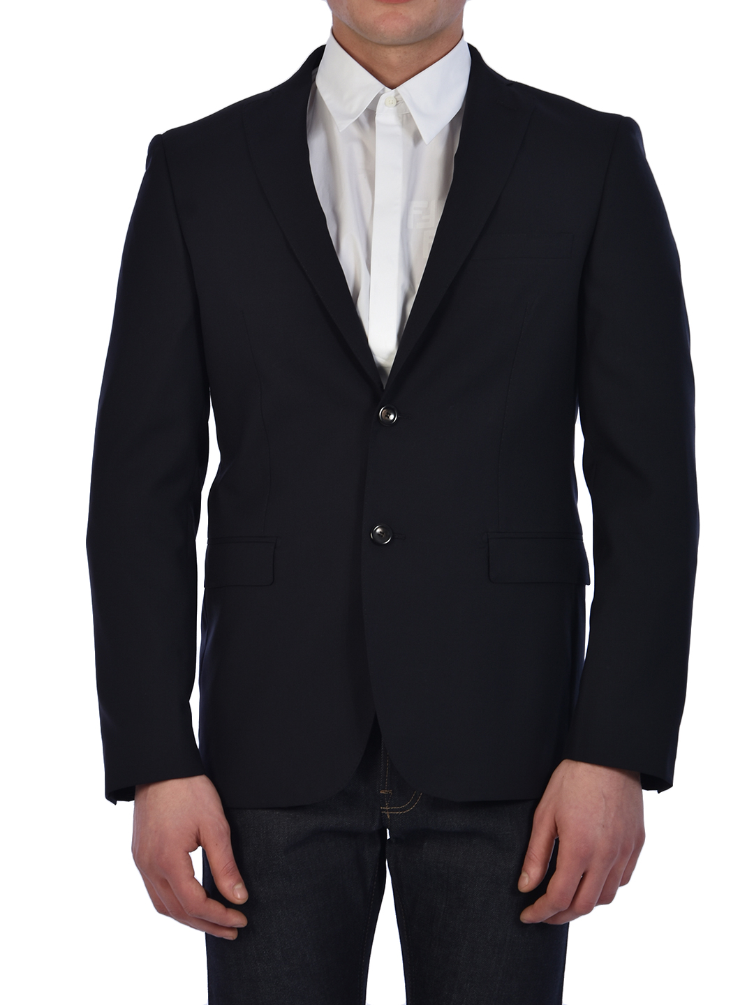 Tonello Blue Wool Jacket