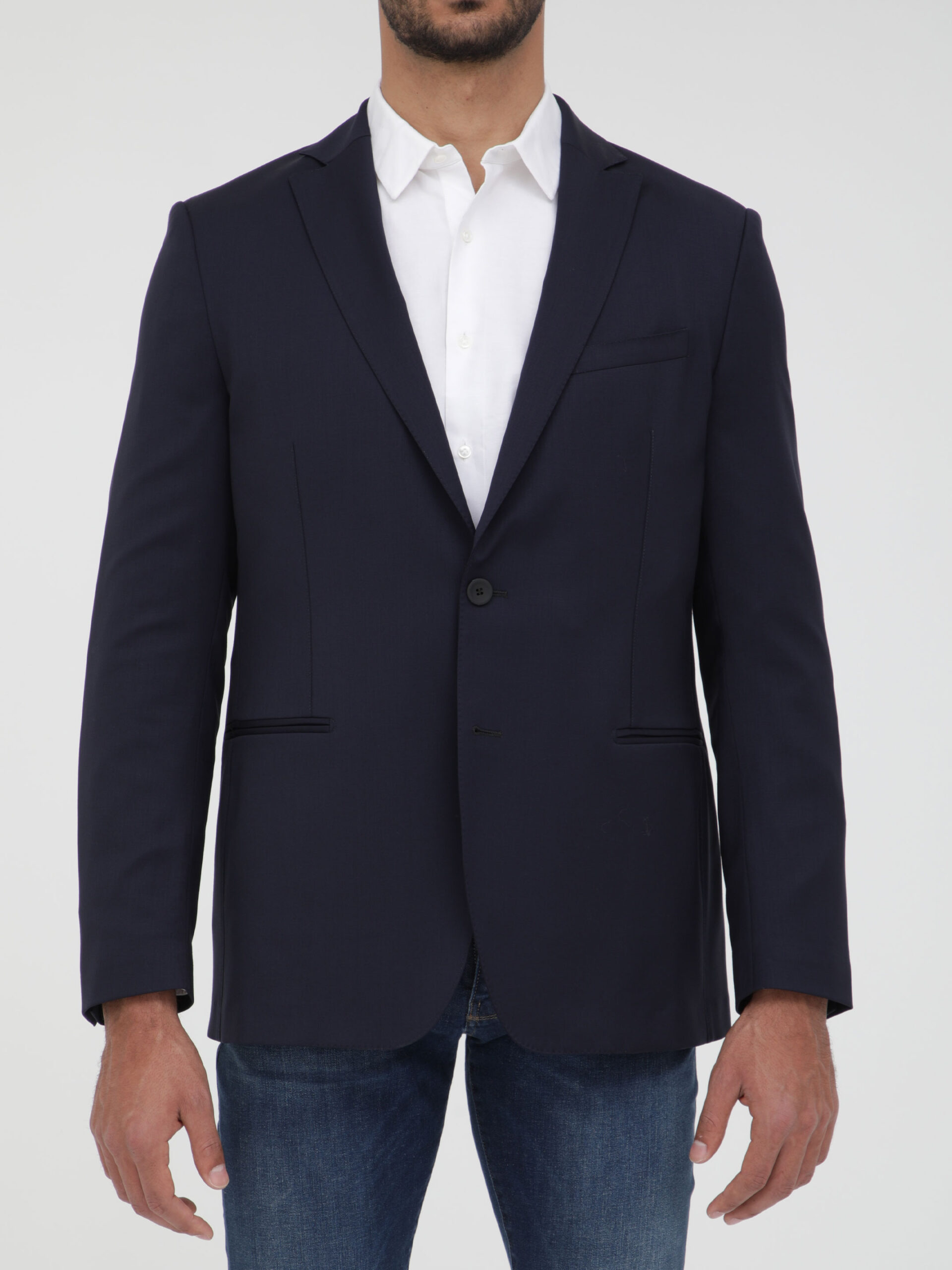 Tonello Blue wool jacket