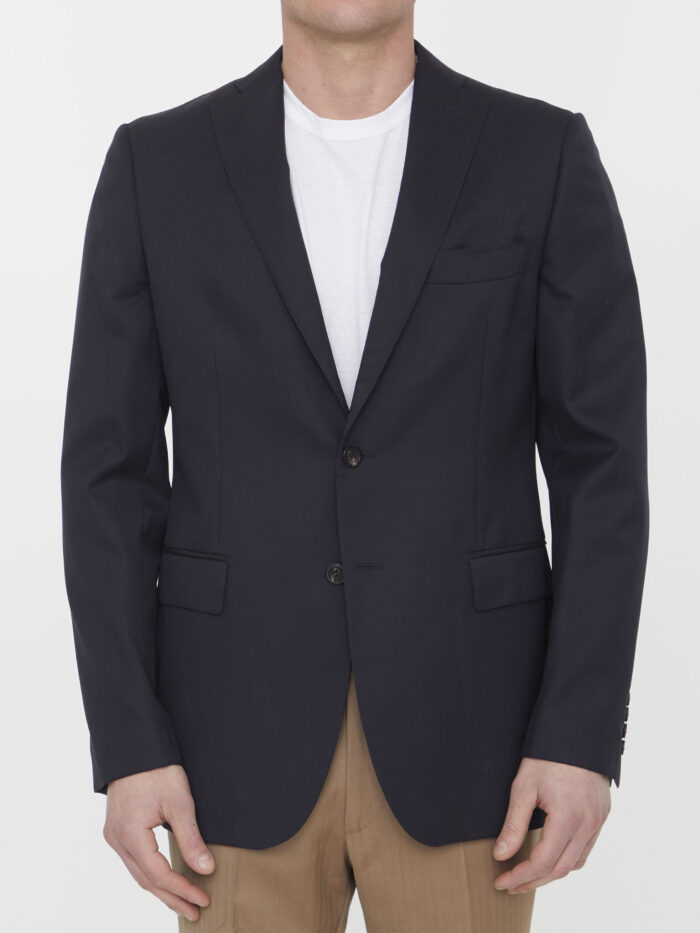Tonello Single-breasted wool jacket