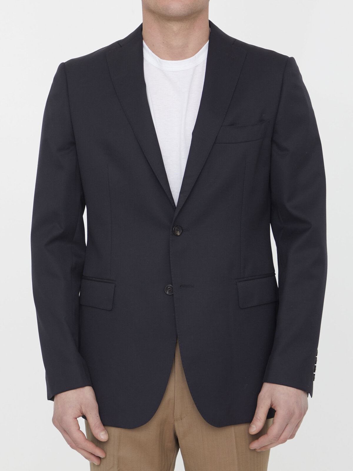 Tonello Single-breasted wool jacket