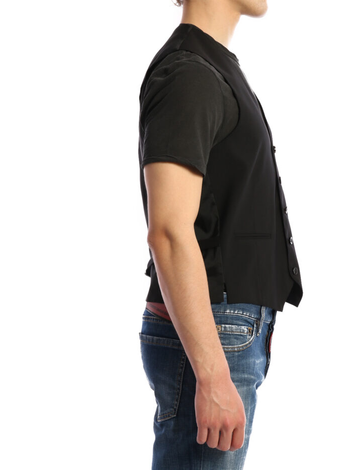 Tonello Wool Vest Black