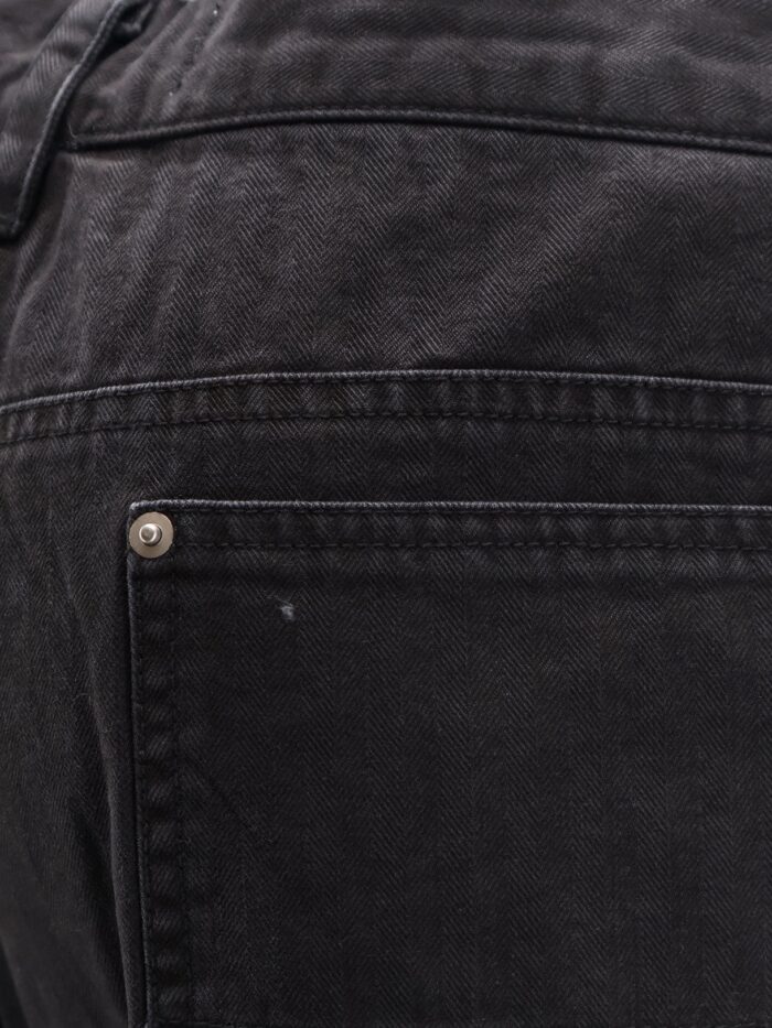 TONYWACK Cotton Cargo Bermuda Shorts With Distressed Effect