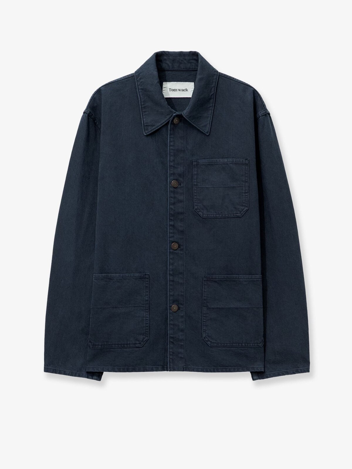 TONYWACK Cotton Jacket With Denim Effect
