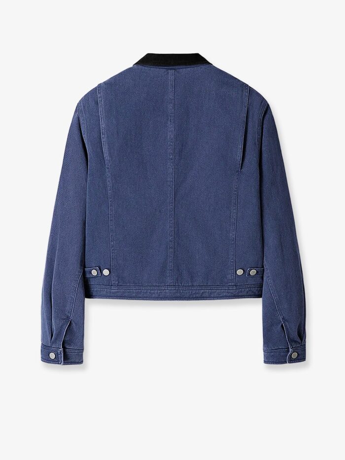 TONYWACK Crop Fit Blue Denim Jacket