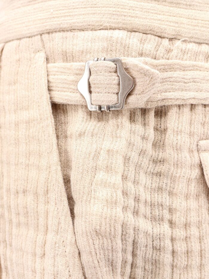 TONYWACK Double Weave Linen Bermuda Shorts