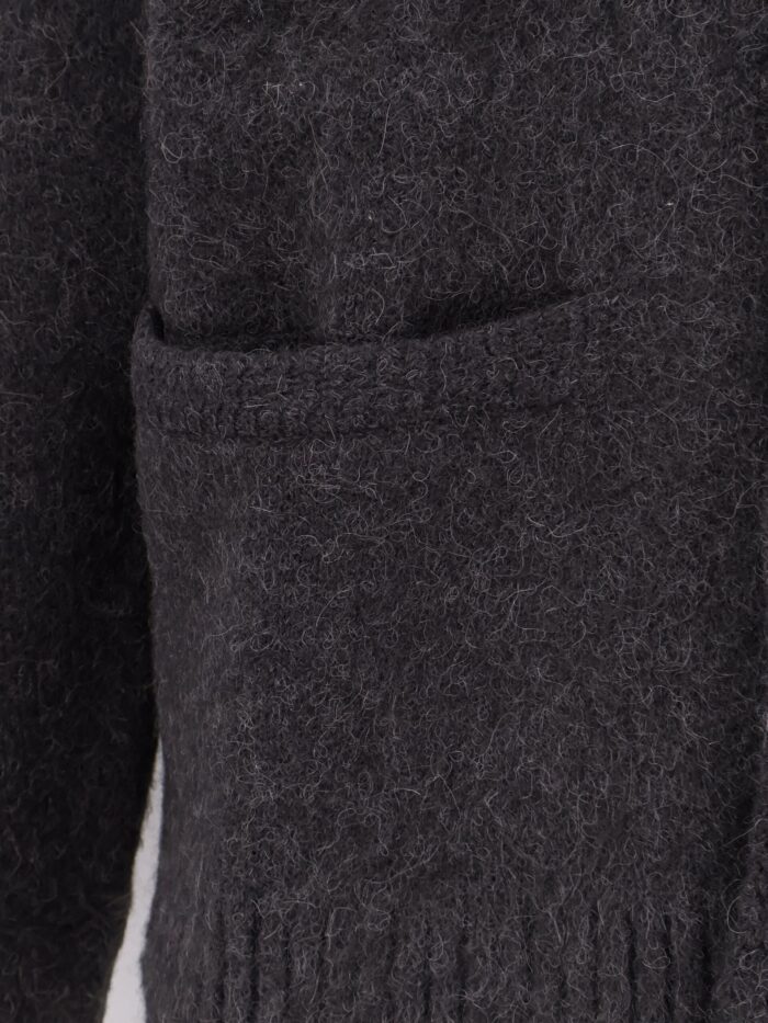 TONYWACK Jacquard Alpaca Cardigan
