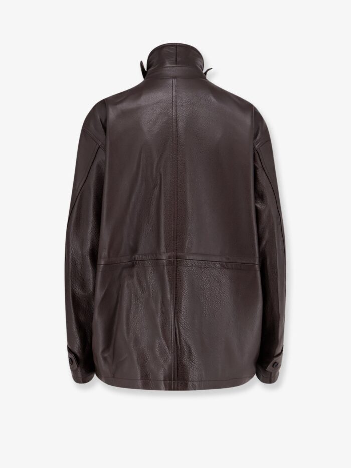 TONYWACK Long Leather Jacket