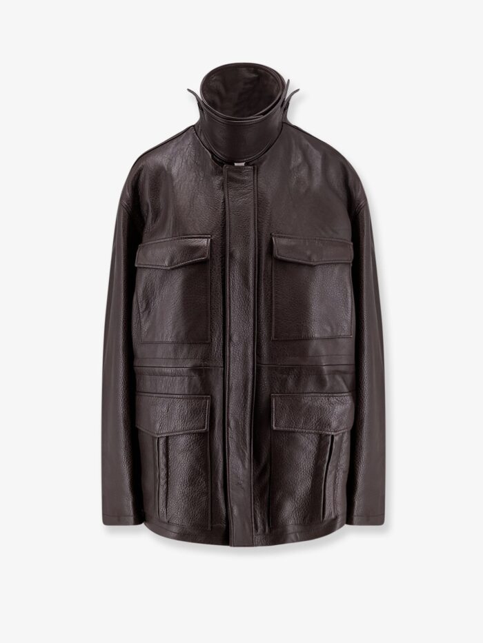 TONYWACK Long Leather Jacket