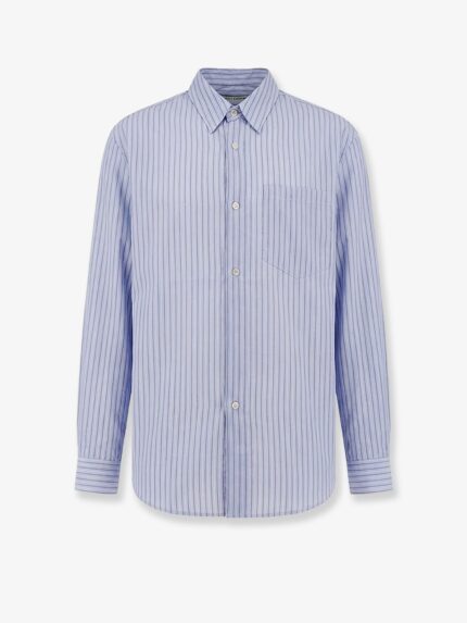 TONYWACK Lyocell Shirt With Striped Motif