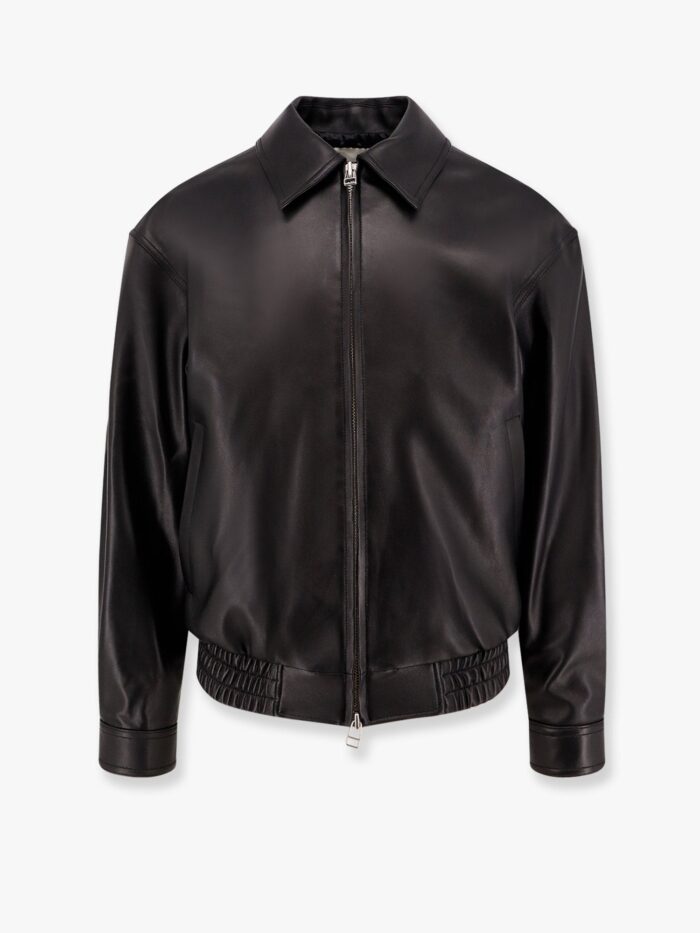 TONYWACK Oversize Leather Jacket
