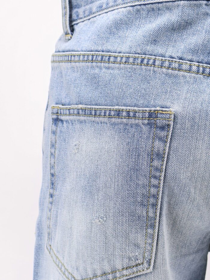 TONYWACK Straight Fit Cotton Jeans