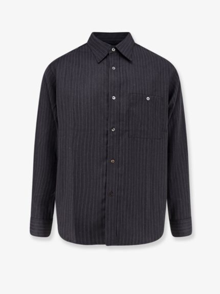 TONYWACK Striped Wool Blend Shirt
