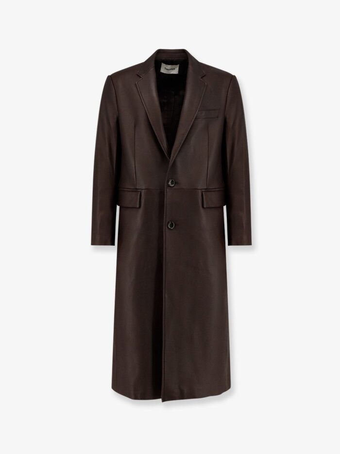 TONYWACK Unisex Leather Coat