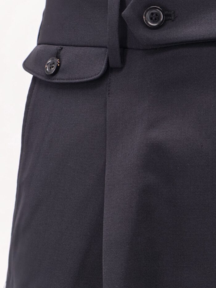 TONYWACK Wool Blend Bermuda Shorts With Frontale Pinces