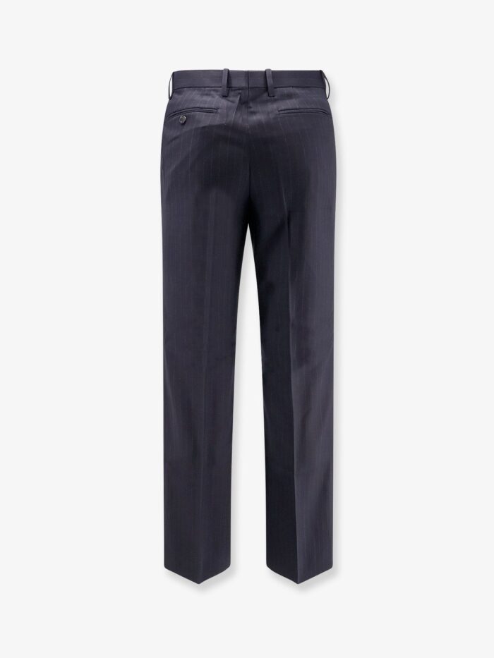 TONYWACK Wool Blend Pinstriped Trousers