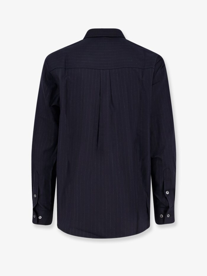 TONYWACK Wool Blend Striped Shirt