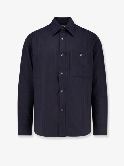 TONYWACK Wool Blend Striped Shirt