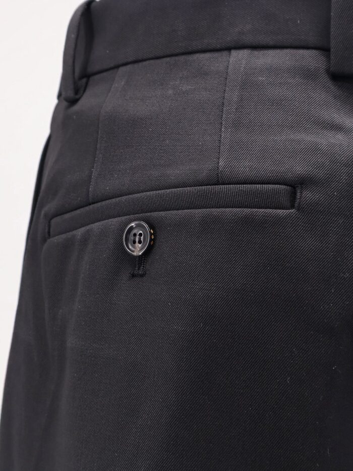 TONYWACK Wool Blend Trousers With Frontal Pinces