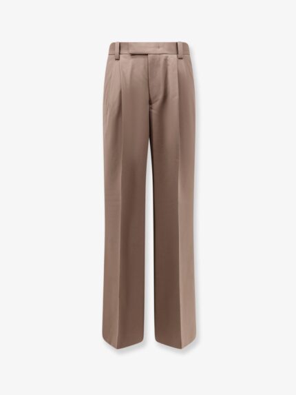 TONYWACK Wool Blend Trousers With Frontal Pinces