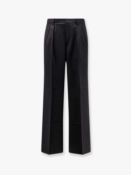 TONYWACK Wool Blend Trousers With Frontal Pinces
