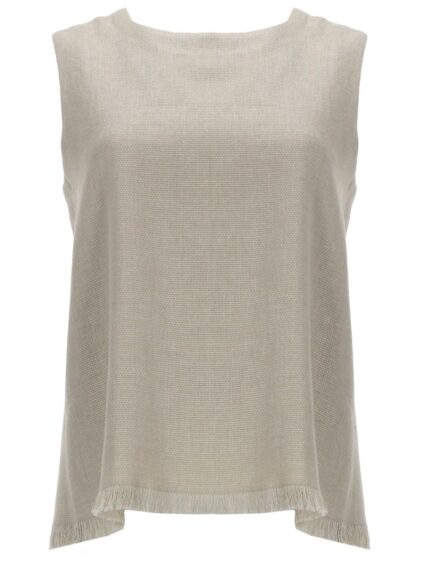 S MAX MARA TOP "ANIKA" IN LINO