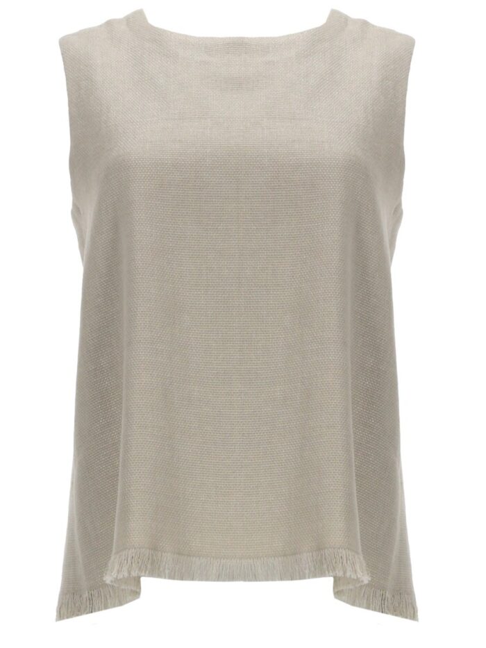 s max mara top "anika" in lino S MAX MARA TOP "ANIKA" IN LINO