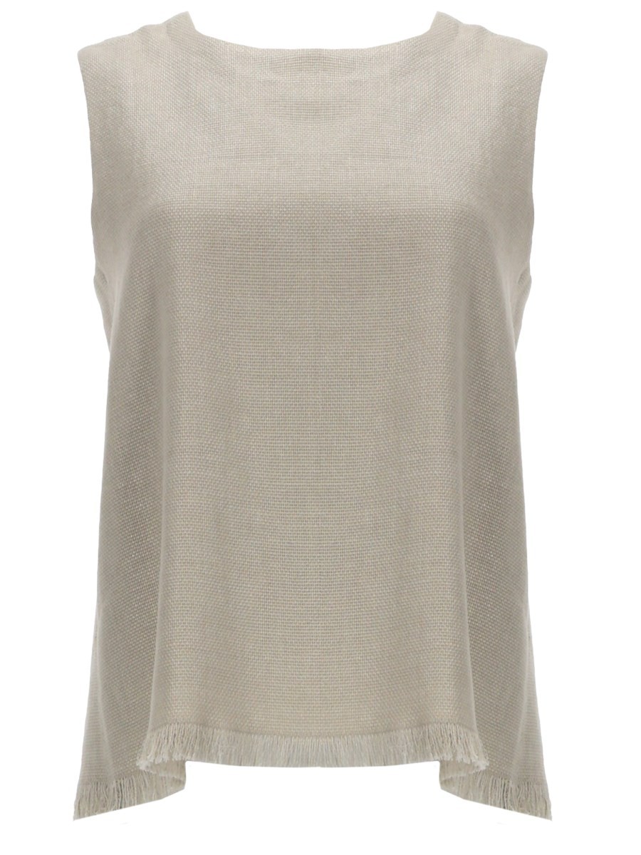 S MAX MARA TOP "ANIKA" IN LINO