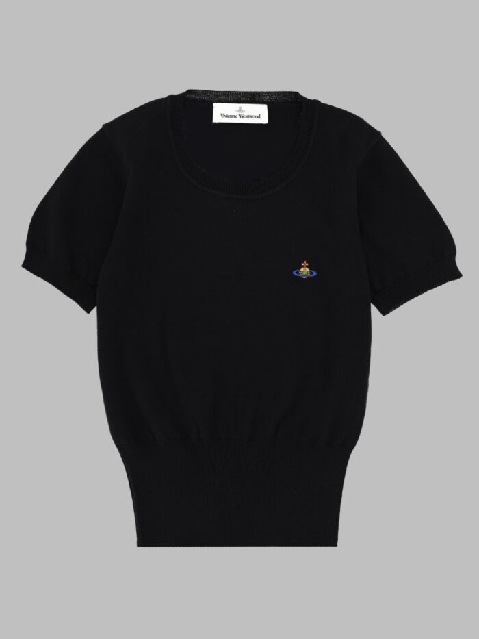 vivienne westwood top "bea" con logo Vivienne Westwood TOP "BEA" CON LOGO