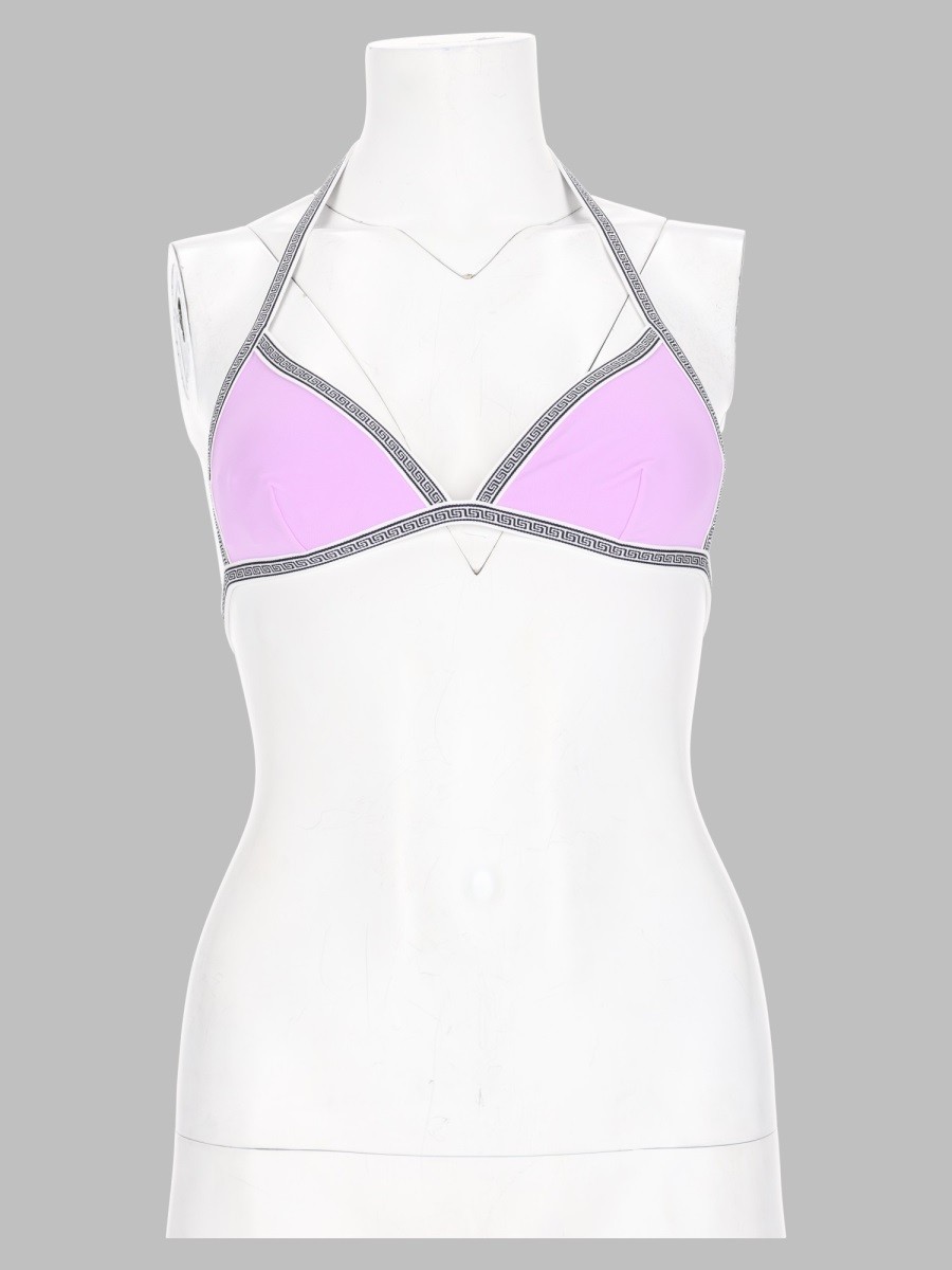 Versace Top Bikini Con Greca