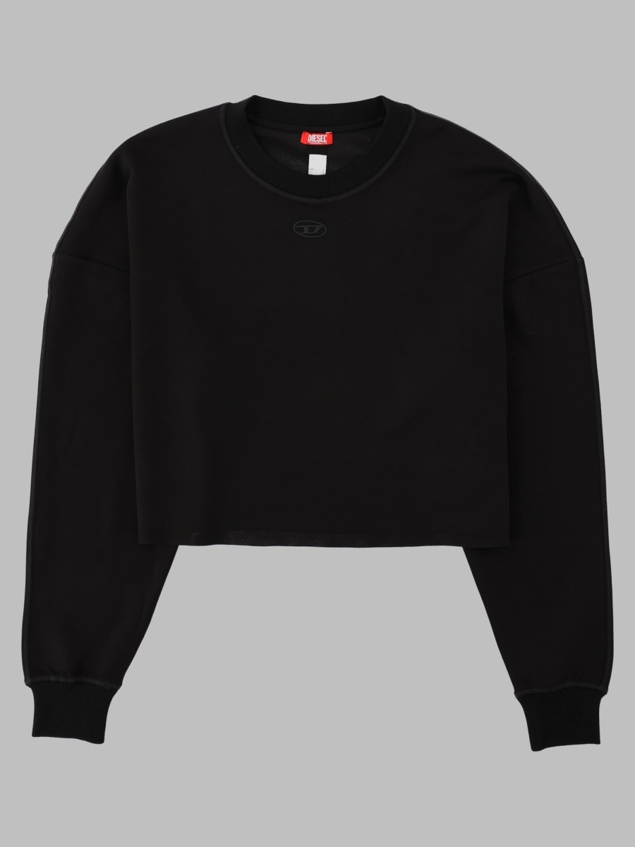 Diesel Top Crop In Scuba Con Logo