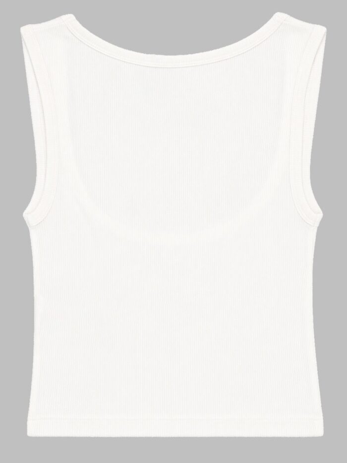 Vivienne Westwood TOP CROPPED A COSTE CON LOGO
