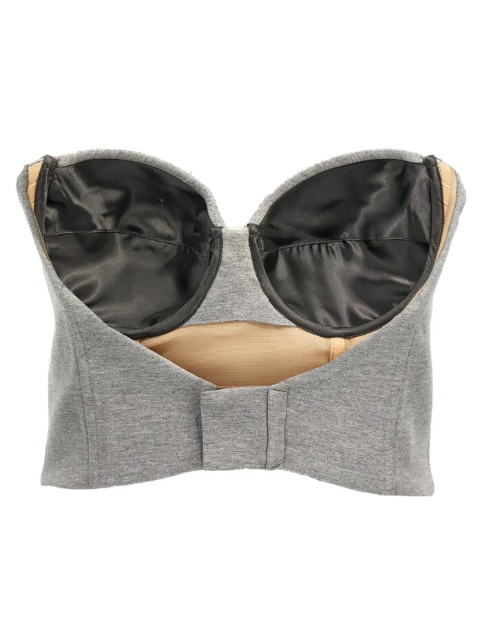 GIUSEPPE DI MORABITO Top Cropped Bustier