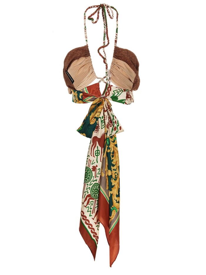 1/OFF Top 'Designer Scarf'
