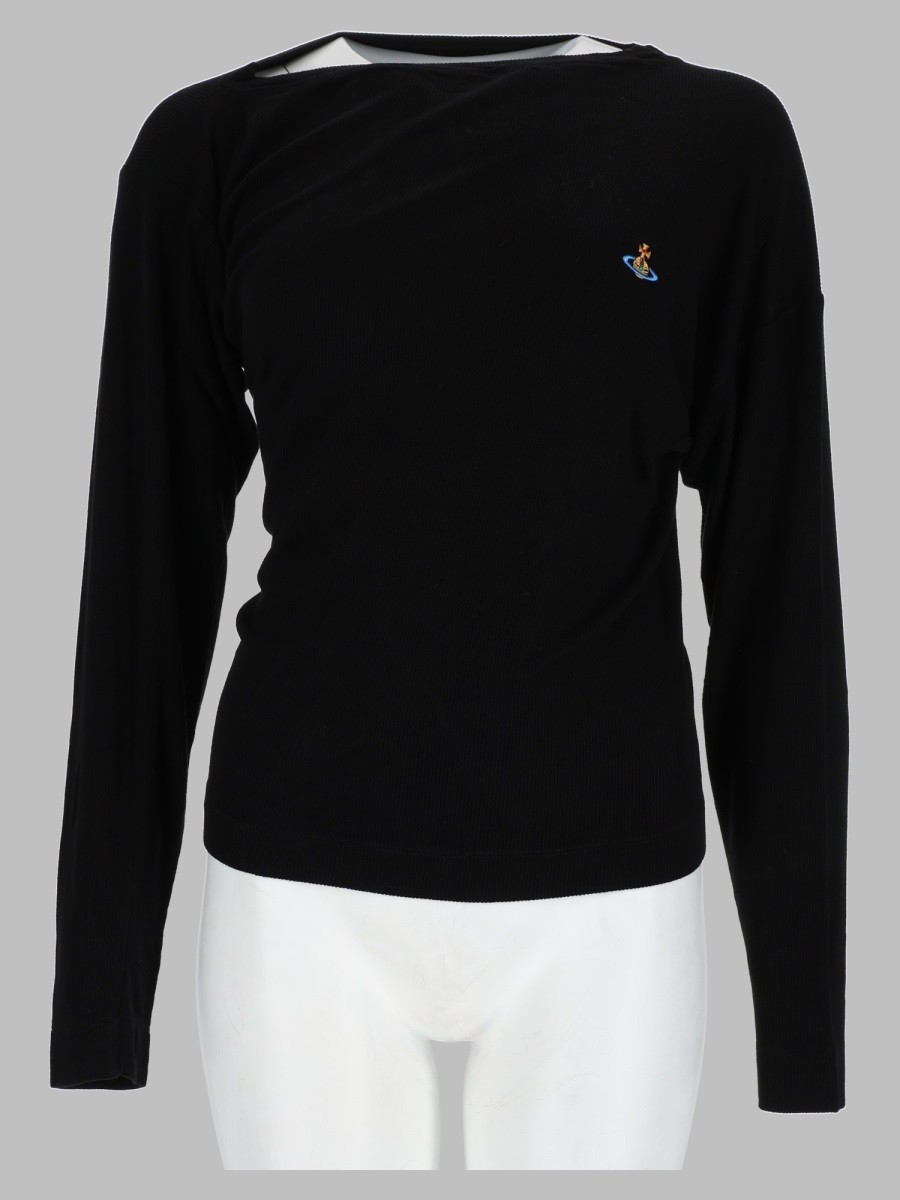 Vivienne Westwood Top "Hebo" A Maniche Lunghe