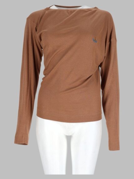 Vivienne Westwood Top "Hebo" A Maniche Lunghe