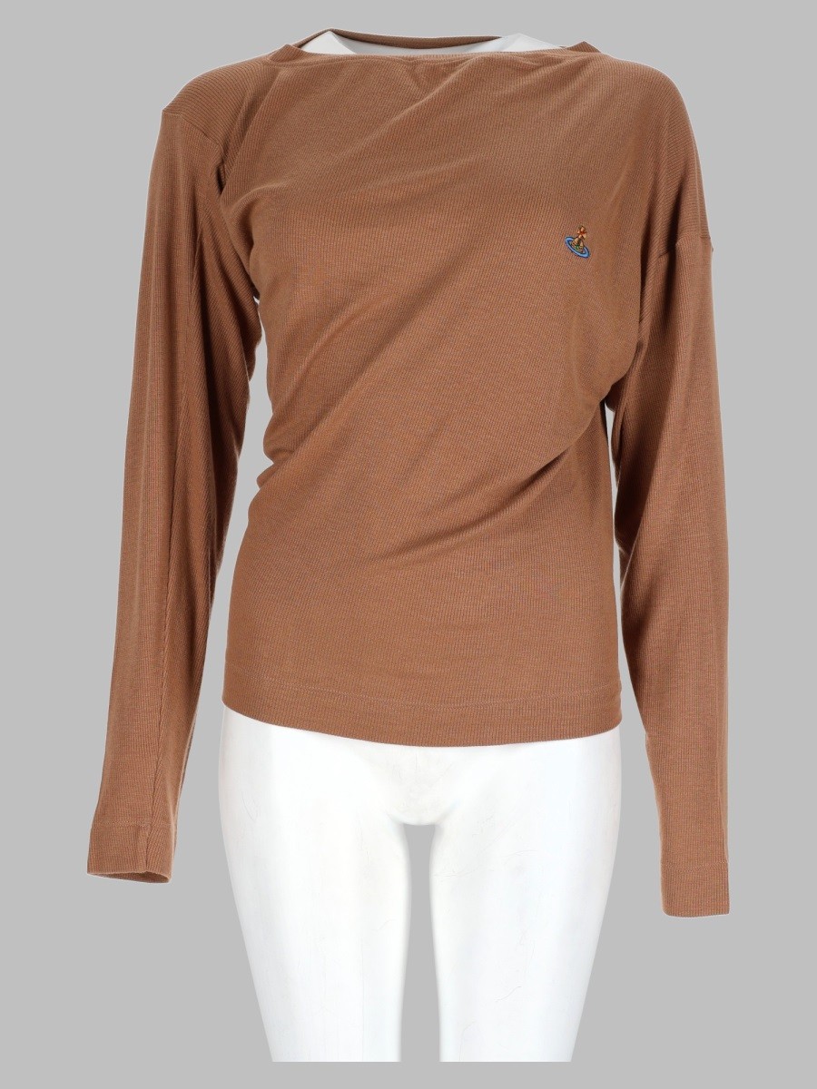 Vivienne Westwood Top "Hebo" A Maniche Lunghe