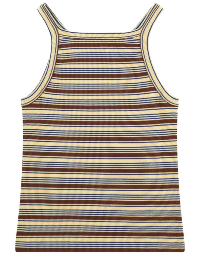 Fendi Top In Cotone A Righe