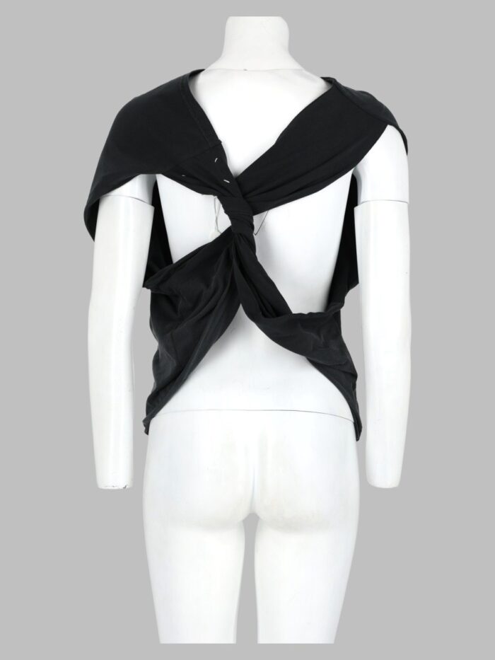 Maison Margiela Top In Cotone Con Intreccio