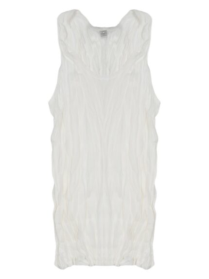 TOTEME TOP IN MAGLIA EFFETTO STROPICCIATO