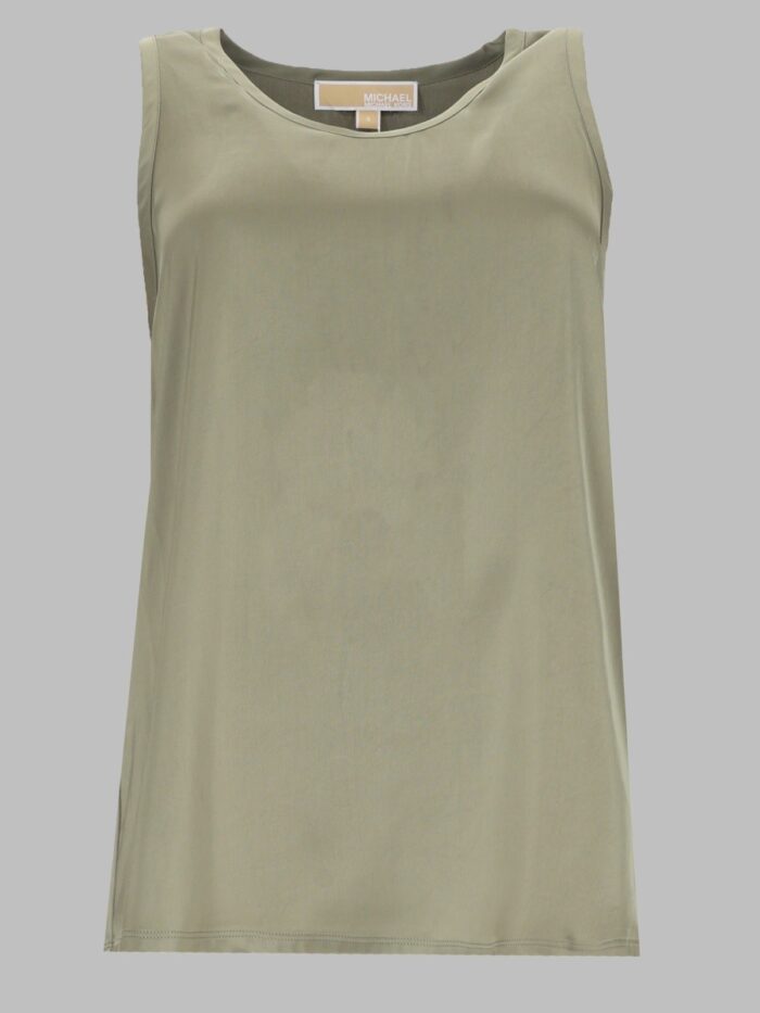 michael by michael kors top in raso MICHAEL BY MICHAEL KORS TOP IN RASO