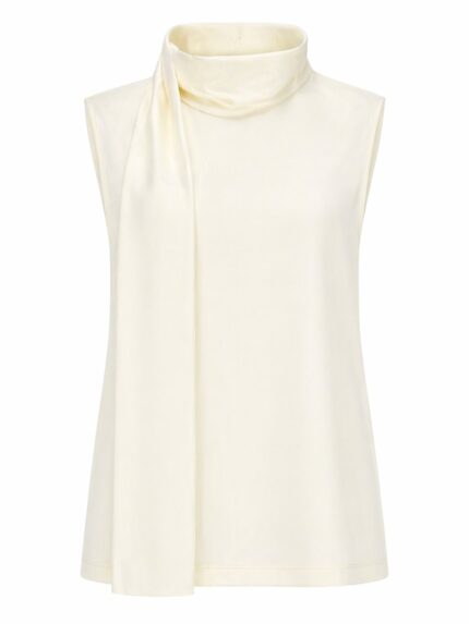 Bottega Veneta TOP IN SATIN DI SETA