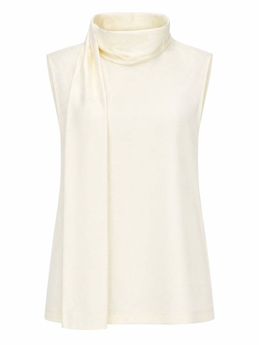 Bottega Veneta TOP IN SATIN DI SETA