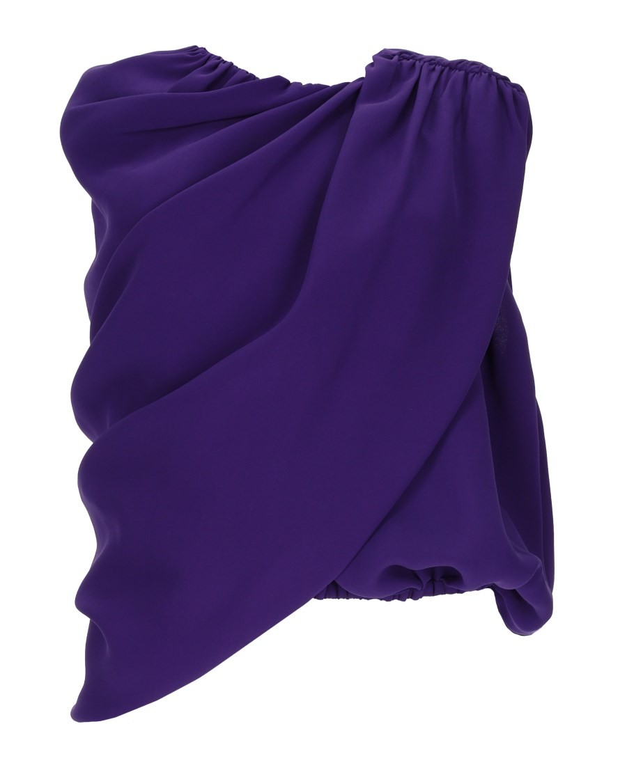 Balenciaga TOP MANTELLA IN SETA