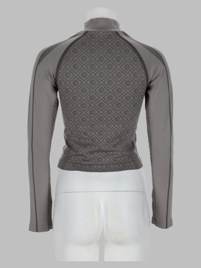 CASABLANCA Top Monogram A Manica Lunga