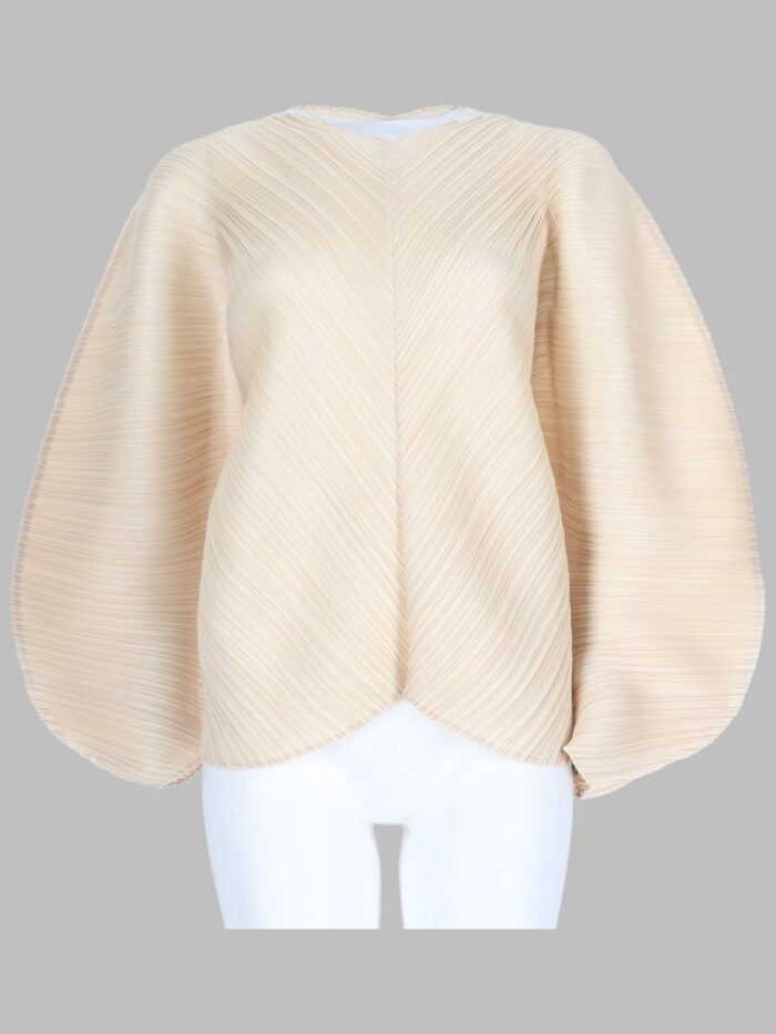PLEATS PLEASE ISSEY MIYAKE TOP PLISSETTATO "COAST"