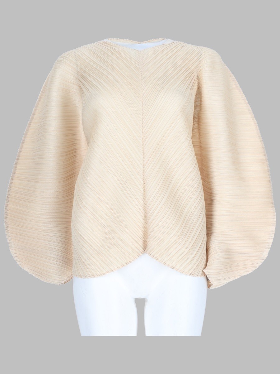 PLEATS PLEASE ISSEY MIYAKE TOP PLISSETTATO "COAST"