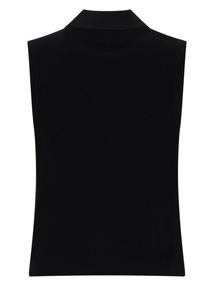 Saint Laurent TOP POLO SMANICATO