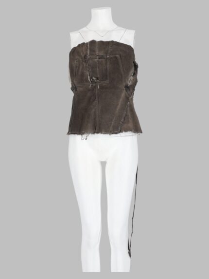 RICK OWENS DRKSHDW Top "Splintered Bustier"